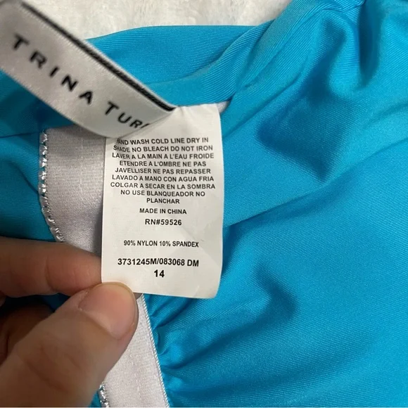 Trima Turk poppy ruffle 1pc swimsuit. - Picture 12 of 14